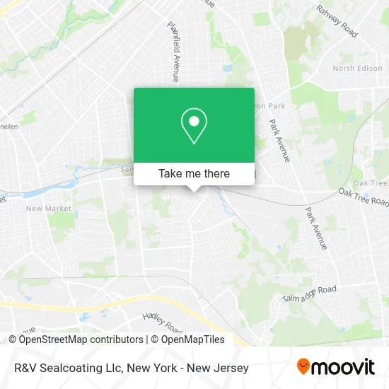 R&V Sealcoating Llc map