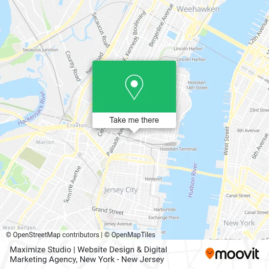 Maximize Studio | Website Design & Digital Marketing Agency map