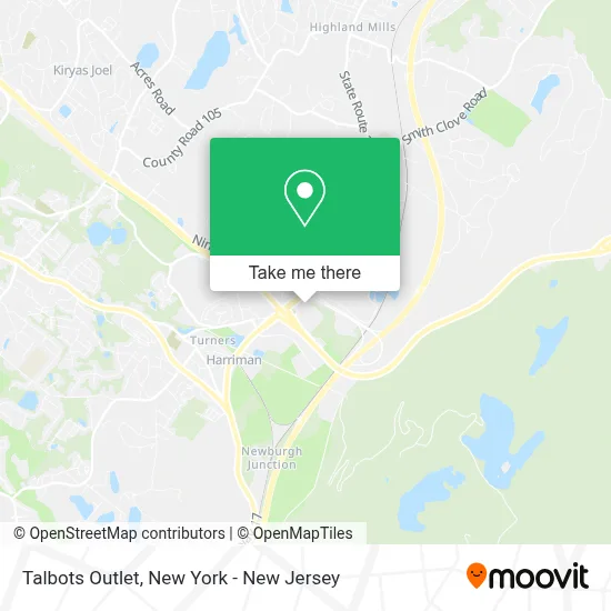 Talbots Outlet map