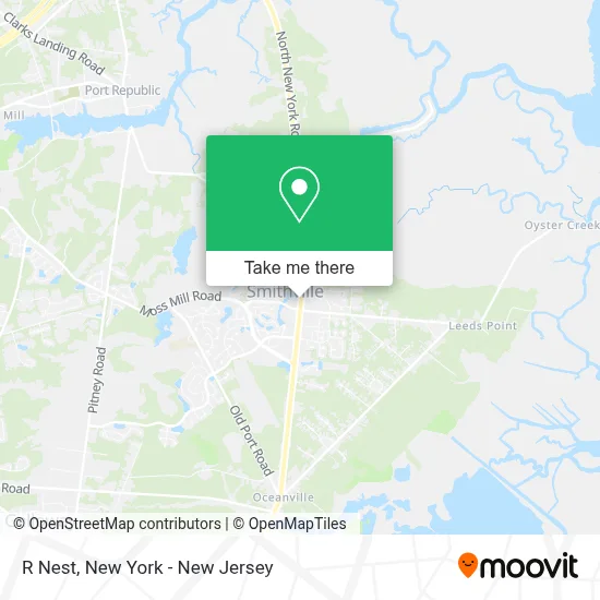 R Nest map