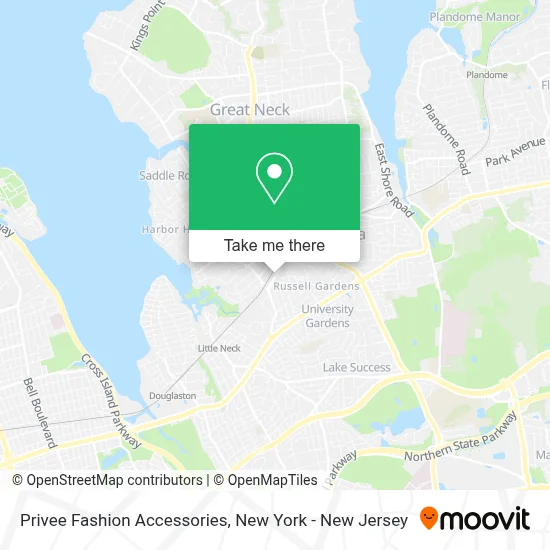 Privee Fashion Accessories map