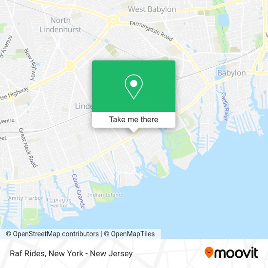 Raf Rides map
