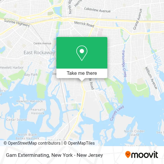 Gam Exterminating map