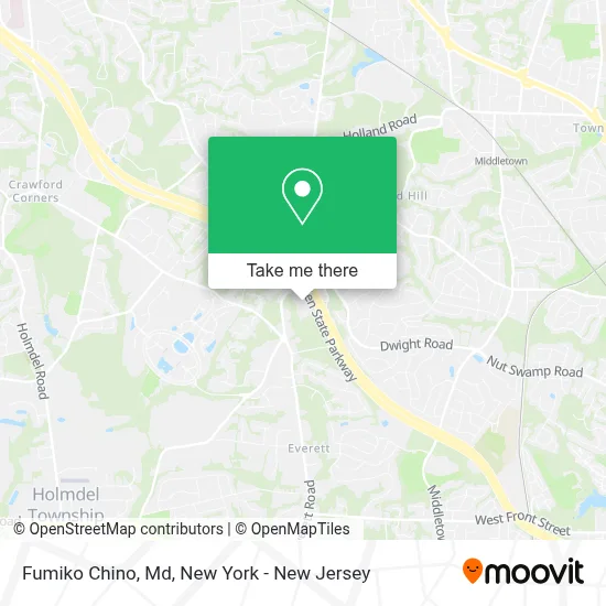 Fumiko Chino, Md map