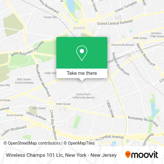 Wireless Champs 101 Llc map