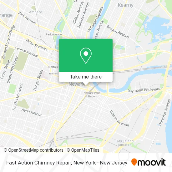 Fast Action Chimney Repair map