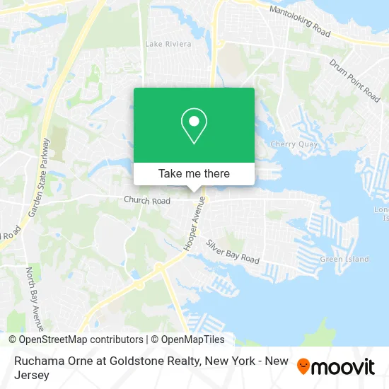 Ruchama Orne at Goldstone Realty map
