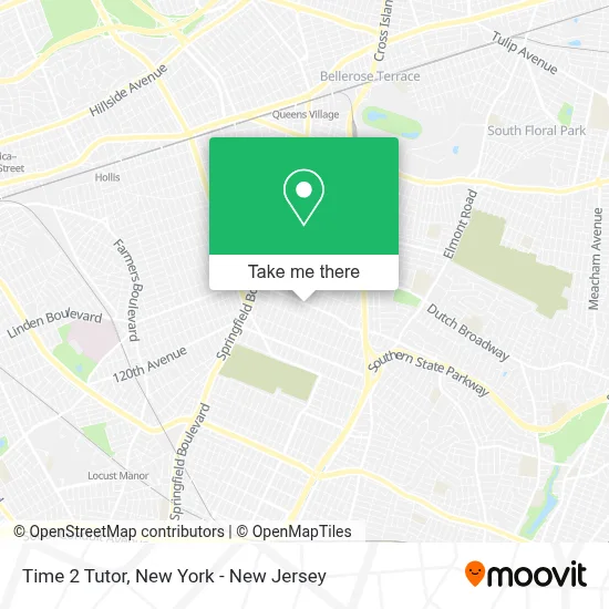 Time 2 Tutor map
