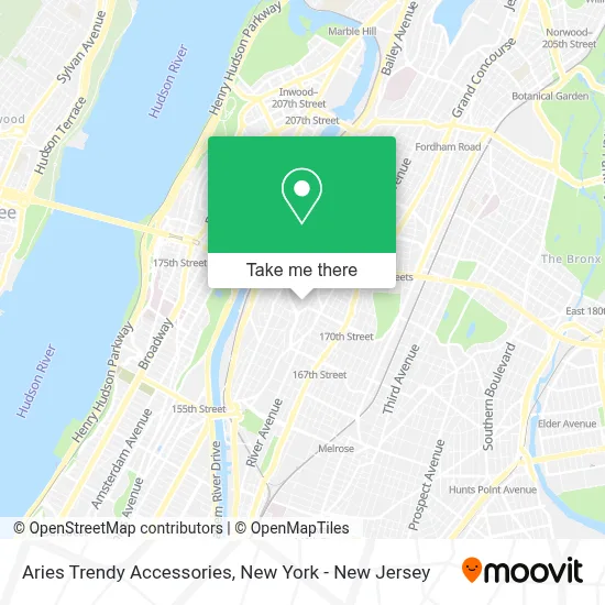 Aries Trendy Accessories map