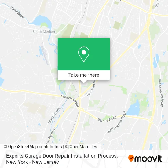 Experts Garage Door Repair Installation Process map