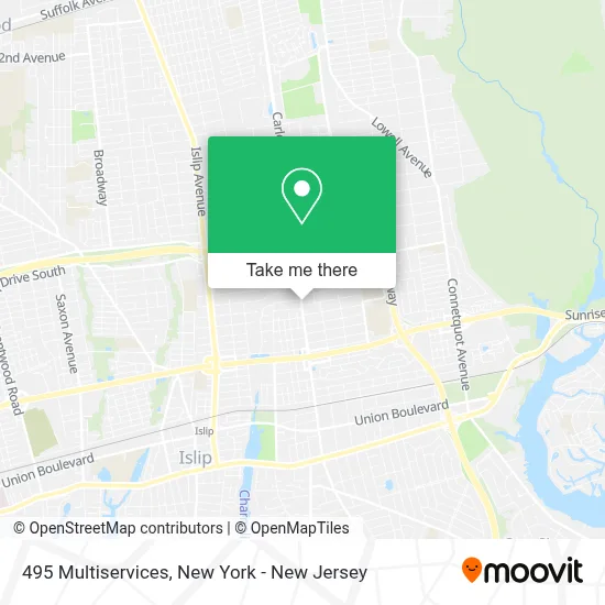 495 Multiservices map