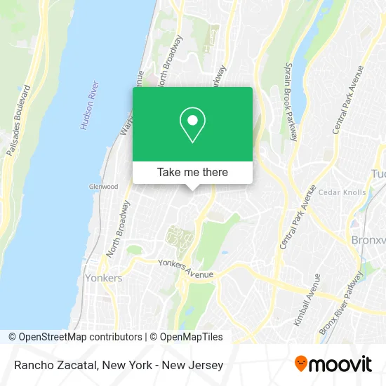 Rancho Zacatal map