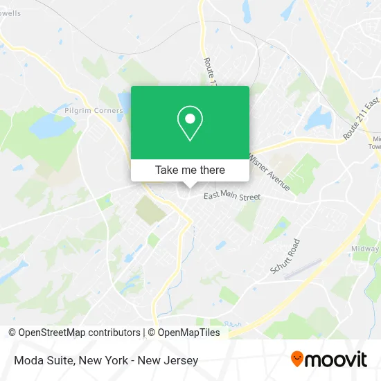 Moda Suite map