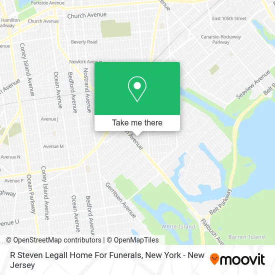 R Steven Legall Home For Funerals map