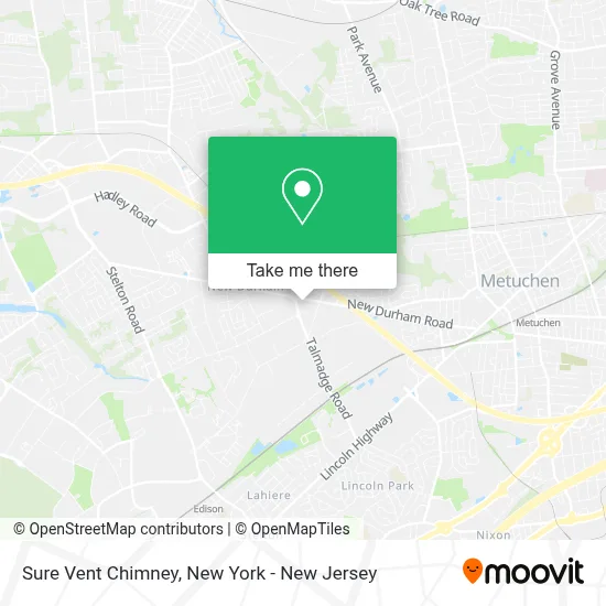 Sure Vent Chimney map