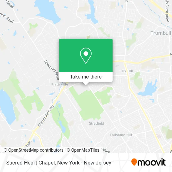 Sacred Heart Chapel map