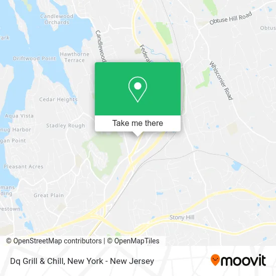 Dq Grill & Chill map