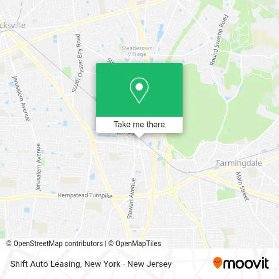 Shift Auto Leasing map
