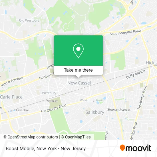 Boost Mobile map