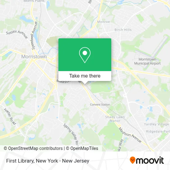 First Library map