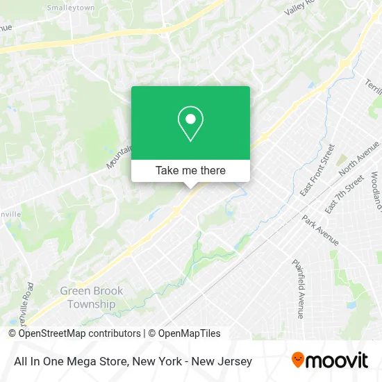 All In One Mega Store map