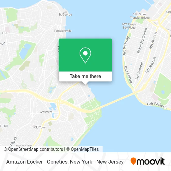 Amazon Locker - Genetics map