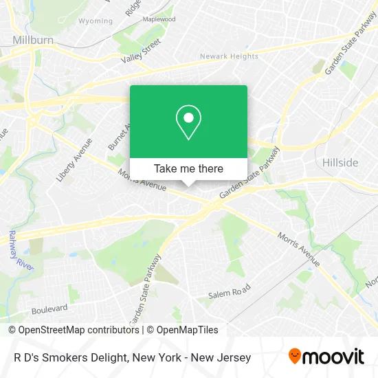 R D's Smokers Delight map
