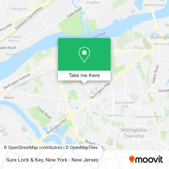 Sure Lock & Key map