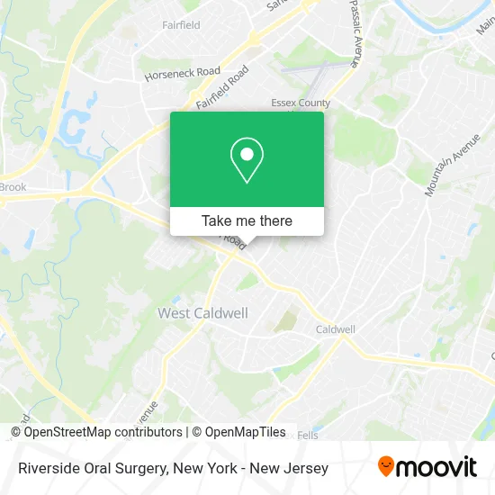 Riverside Oral Surgery map