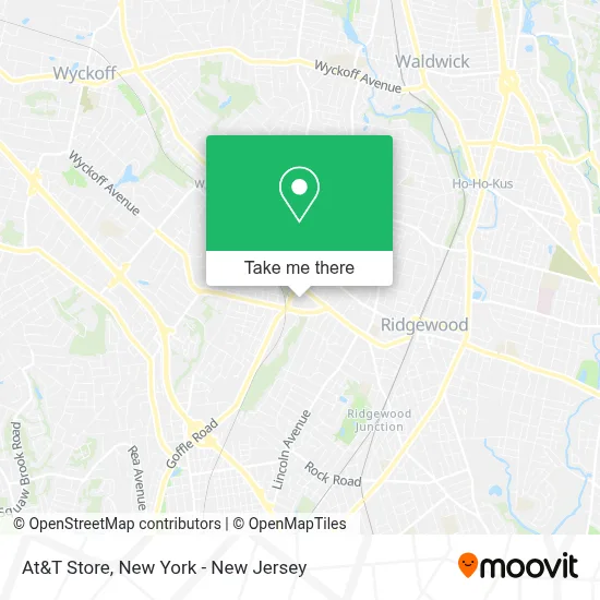 At&T Store map