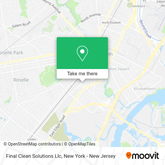 Final Clean Solutions Llc map