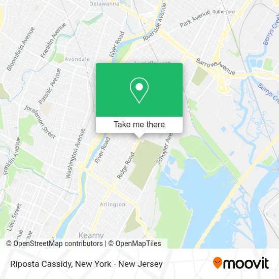 Riposta Cassidy map