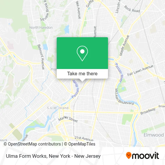 Ulma Form Works map