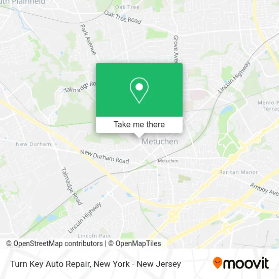 Turn Key Auto Repair map