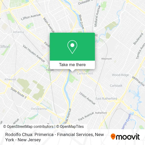 Rodolfo Chua: Primerica - Financial Services map
