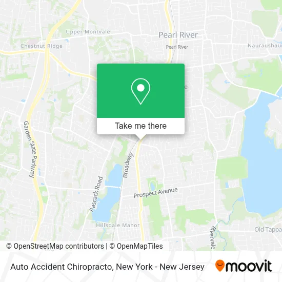 Auto Accident Chiropracto map