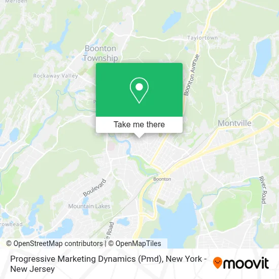 Progressive Marketing Dynamics (Pmd) map