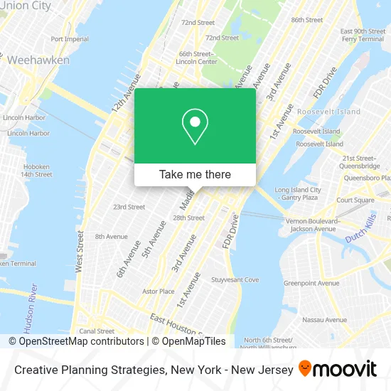 Creative Planning Strategies map