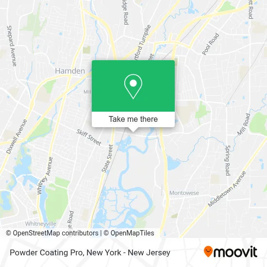 Powder Coating Pro map