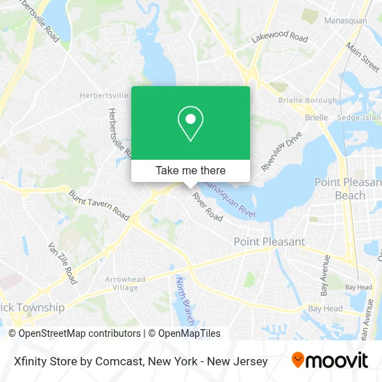 Xfinity Store by Comcast map