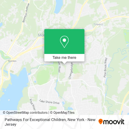 Pathways For Exceptional Children map