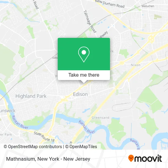 Mathnasium map