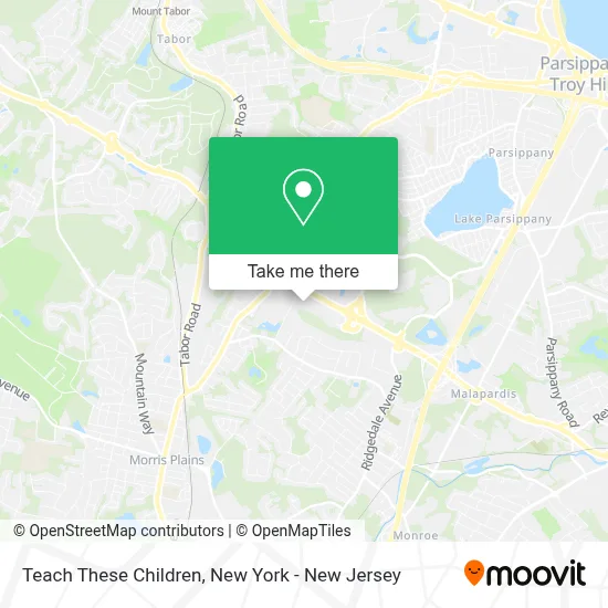 Teach These Children map