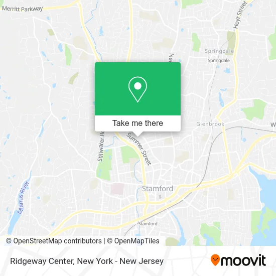 Ridgeway Center map