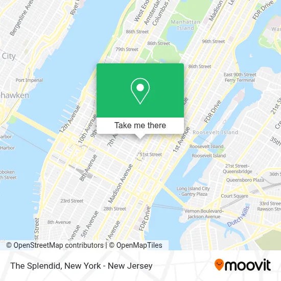 The Splendid map