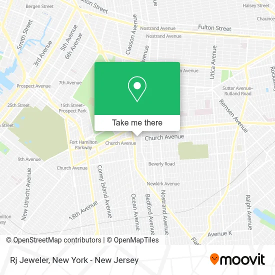 Rj Jeweler map