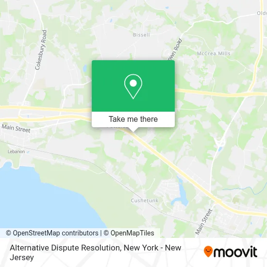 Alternative Dispute Resolution map