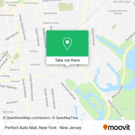 Perfect Auto Mall map