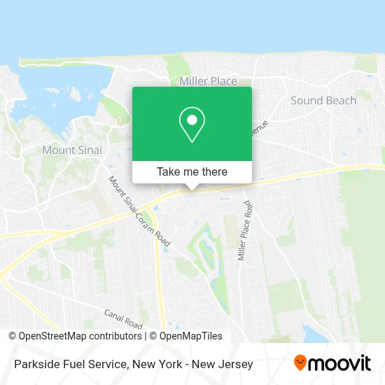 Parkside Fuel Service map