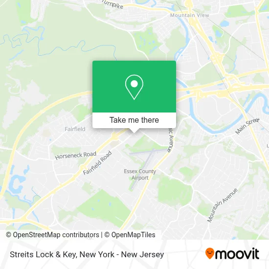Streits Lock & Key map